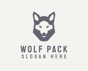 Wolf - Wolf Hound Face logo design