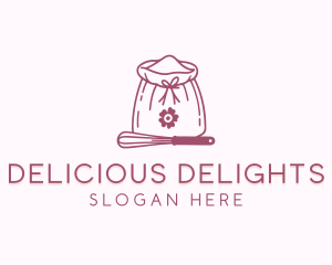 Baking Flour Pastry logo design