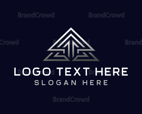 Industrial Triangle Construction Logo