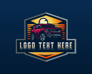 Maintenance - SUV Car Automotive logo design