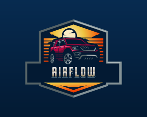 SUV Car Automotive logo design