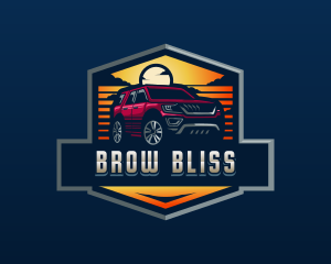 SUV Car Automotive logo design