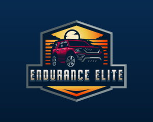 SUV Car Automotive logo design