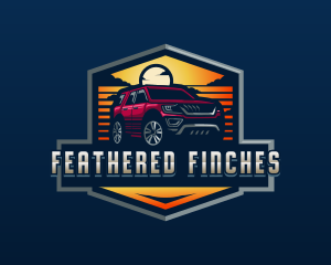 SUV Car Automotive logo design