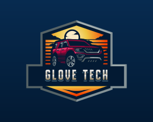 SUV Car Automotive logo design