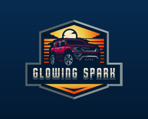 SUV Car Automotive logo design