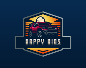 SUV Car Automotive logo design