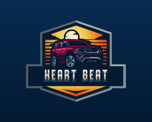 SUV Car Automotive logo design