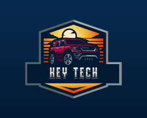 SUV Car Automotive logo design