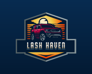 SUV Car Automotive logo design