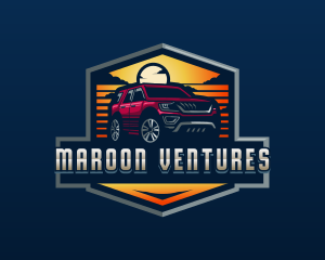 SUV Car Automotive logo design