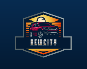 SUV Car Automotive logo design