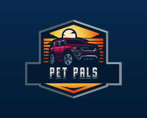 SUV Car Automotive logo design