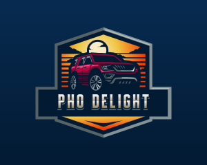 SUV Car Automotive logo design