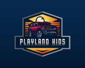 SUV Car Automotive logo design