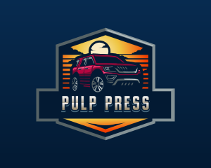 SUV Car Automotive logo design