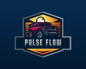 SUV Car Automotive logo design