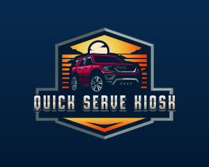 SUV Car Automotive logo design