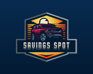 SUV Car Automotive logo design