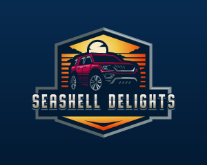 SUV Car Automotive logo design