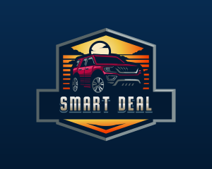 SUV Car Automotive logo design