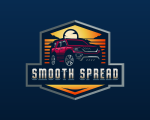 SUV Car Automotive logo design