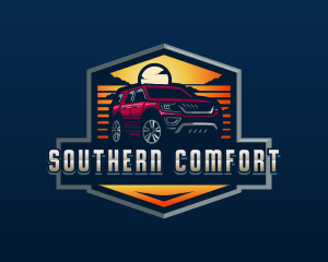 SUV Car Automotive logo design