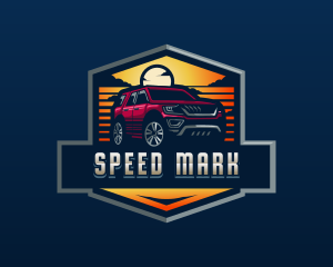 SUV Car Automotive logo design