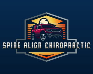 SUV Car Automotive logo design