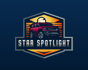 SUV Car Automotive logo design