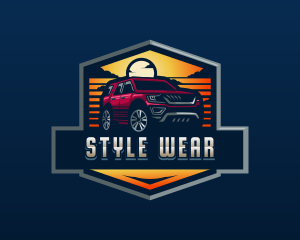 SUV Car Automotive logo design