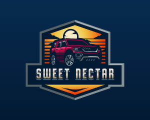 SUV Car Automotive logo design