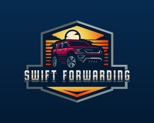 SUV Car Automotive logo design