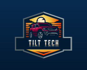 SUV Car Automotive logo design