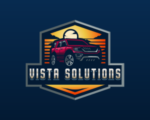 SUV Car Automotive logo design