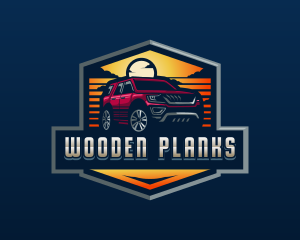 SUV Car Automotive logo design