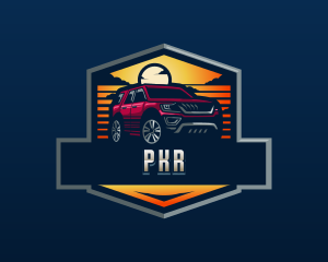 SUV Car Automotive logo design