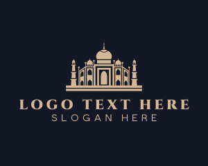 Tourism - Mosque Temple Architecture logo design