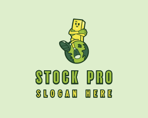 Stock - Money Gold Bullion logo design
