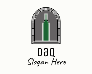 Wine Bottle Cellar Logo