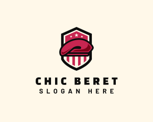 Beret - Military Beret Hat logo design