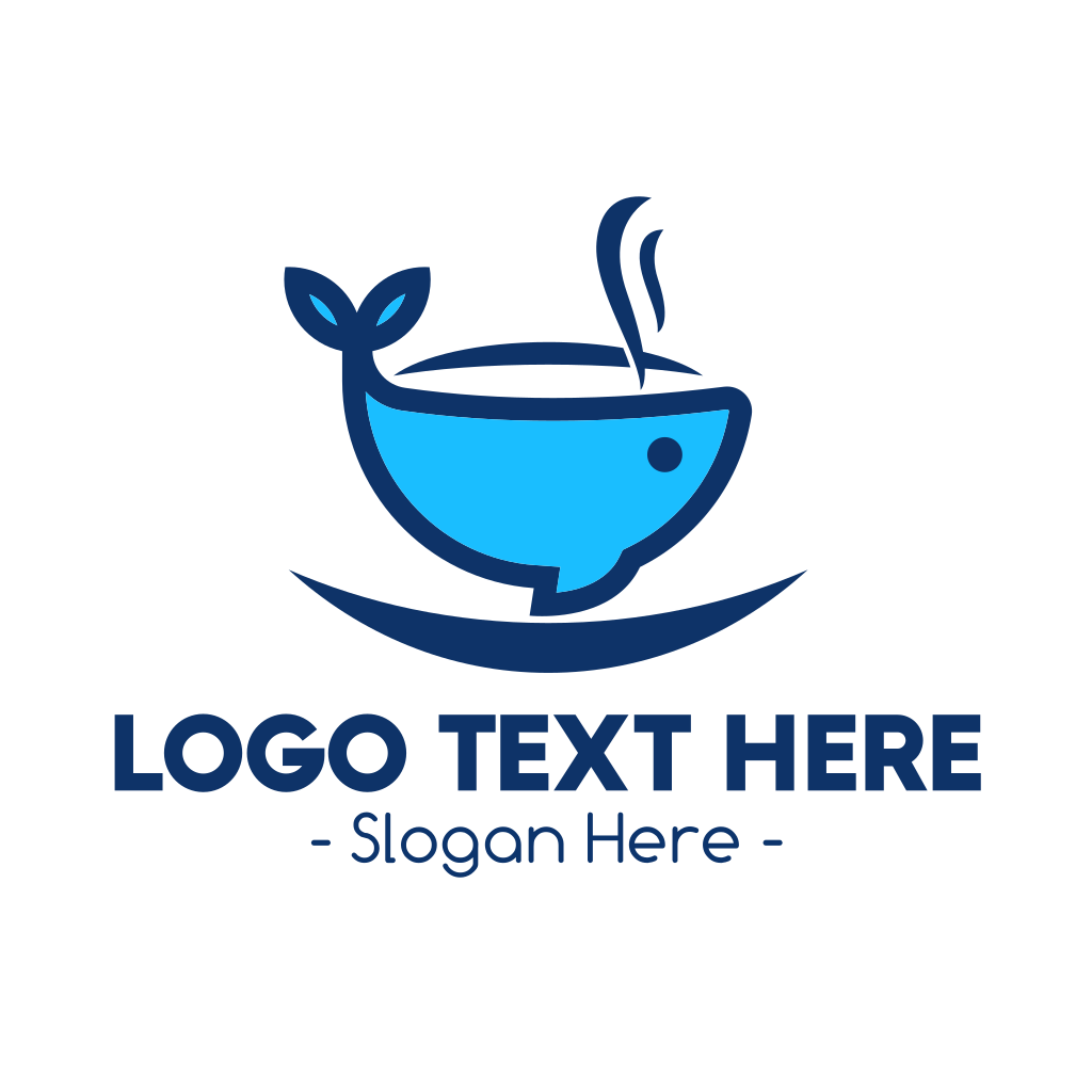 Blue Whale Cup Logo BrandCrowd Logo Maker 