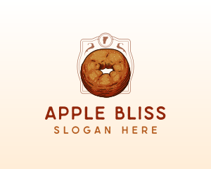 Vermont Cider Doughnut logo design