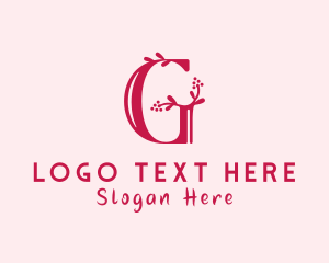 Letter G - Floristry Letter G logo design