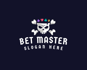 Skull Bet Casino logo design