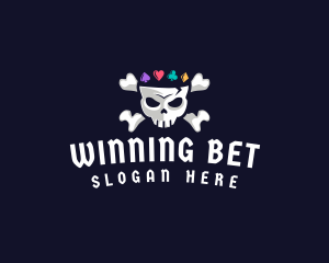 Skull Bet Casino logo design