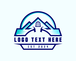 Tools - Handyman Carpentry Hammer logo design