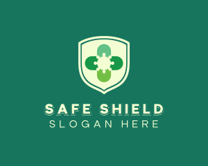 Medical Virus Shield logo design