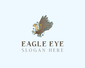 Flying Eagle Bird logo design