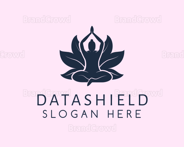 Yoga Wellness Lotus Logo